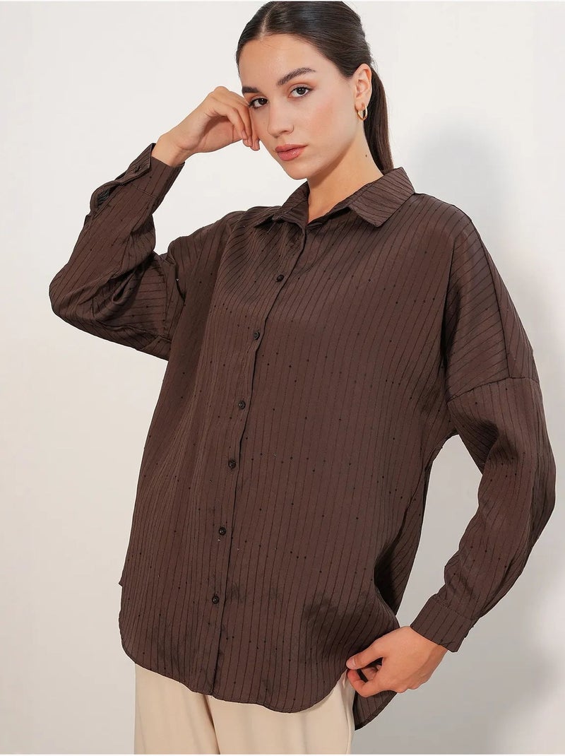 Camicia da donna bdart Marrone cioccolato - Kiabi