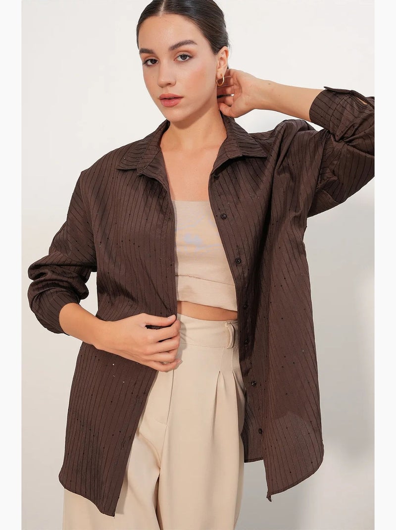 Camicia da donna bdart Marrone cioccolato - Kiabi