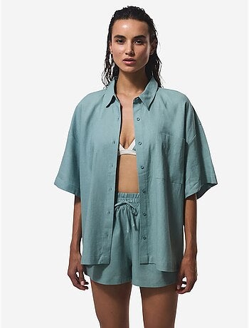 Camicia da donna con colletto classico pl7l2d2s25iy penti