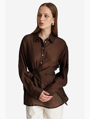 Camicia da donna in cotone mixray
