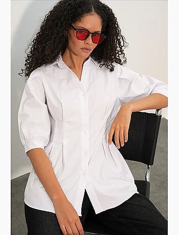 Camicia da donna in misto cotone bdart