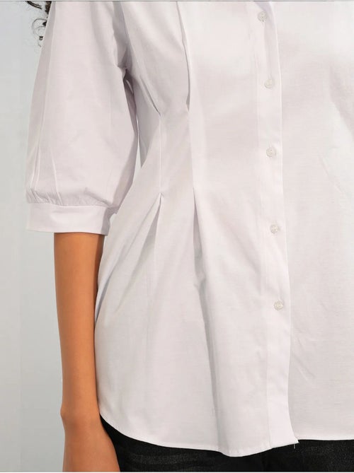 Camicia da donna in misto cotone bdart - Kiabi Camicia da donna in misto cotone bdart - Kiabi