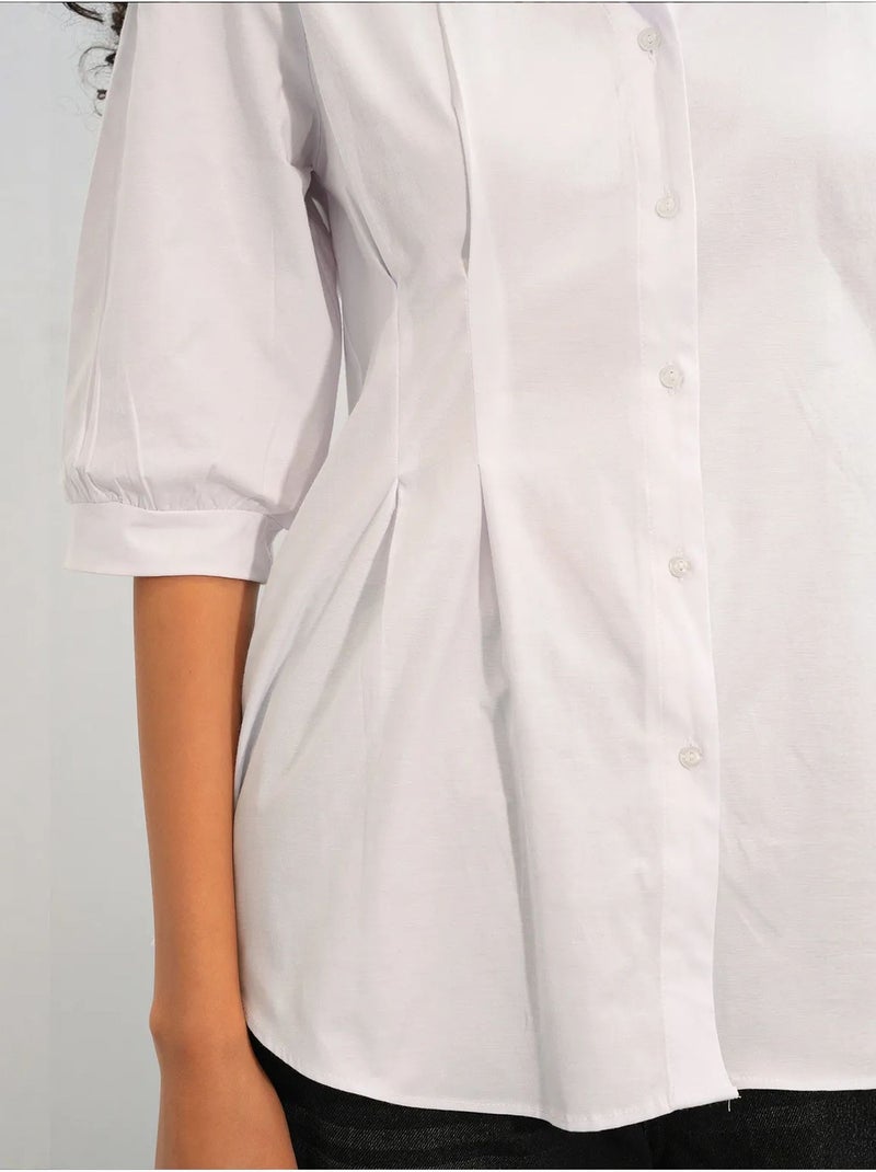 Camicia da donna in misto cotone bdart Bianco - Kiabi