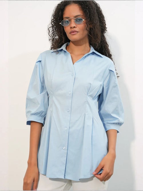 Camicia da donna in misto cotone bdart - Kiabi Camicia da donna in misto cotone bdart - Kiabi