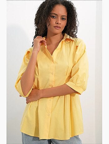 Camicia da donna in misto cotone bdart