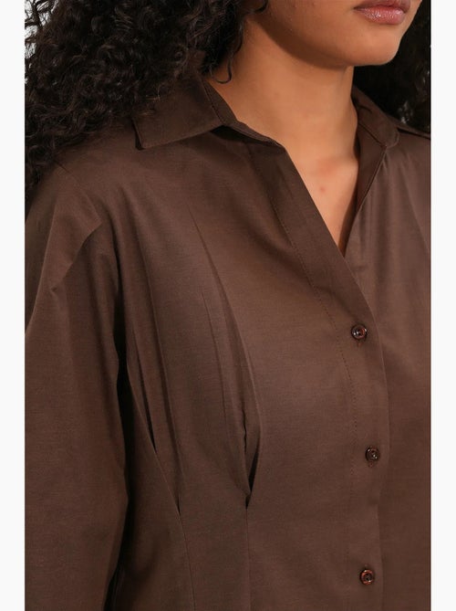 Camicia da donna in misto cotone bdart - Kiabi Camicia da donna in misto cotone bdart - Kiabi
