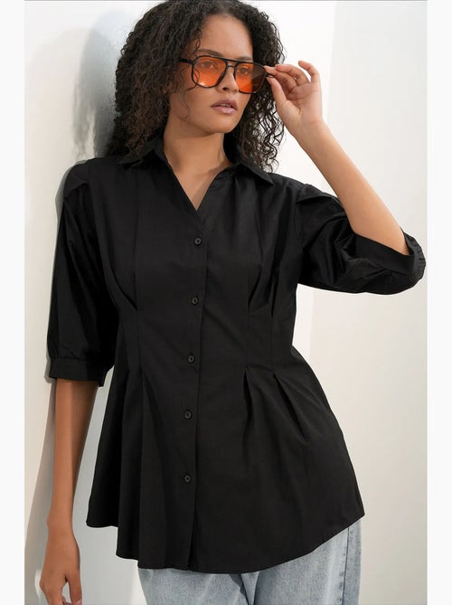 Camicia da donna in misto cotone bdart - Kiabi