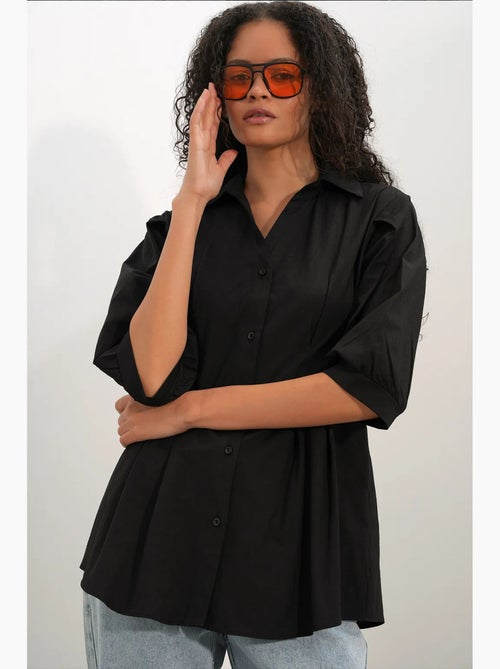 Camicia da donna in misto cotone bdart - Kiabi