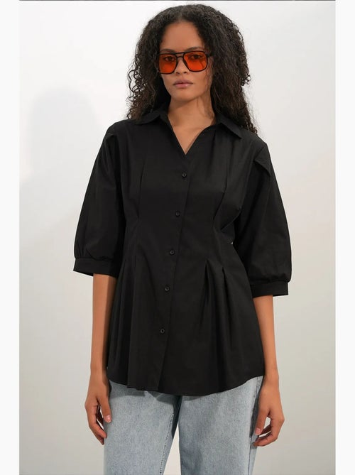 Camicia da donna in misto cotone bdart - Kiabi