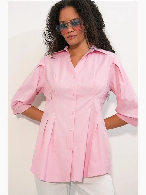 Camicia da donna in misto cotone bdart - Kiabi Camicia da donna in misto cotone bdart - Kiabi