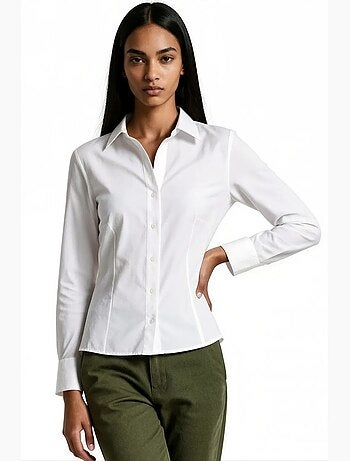 Camicia da donna in misto cotone busem