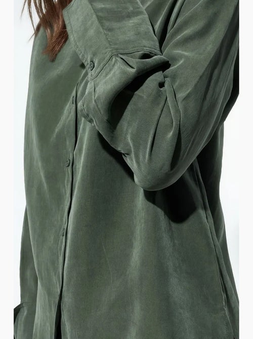 Camicia da donna in misto tencel busem - Kiabi Camicia da donna in misto tencel busem - Kiabi