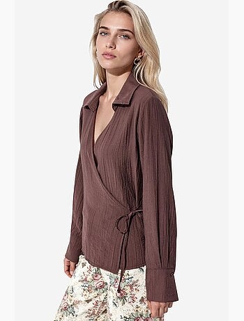 Camicia da donna in poliestere busem