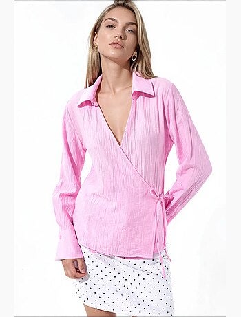 Camicia da donna in poliestere busem