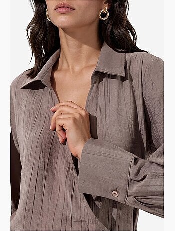 Camicia da donna in poliestere busem