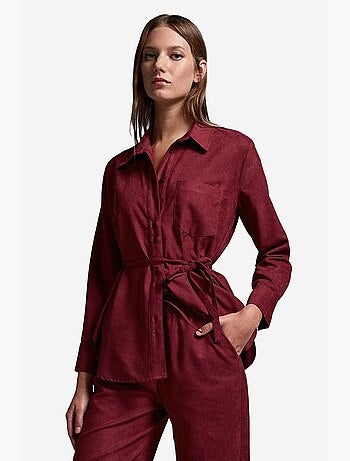 Camicia da donna in poliestere e viscosa dilvin
