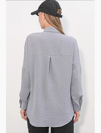 Camicia da donna in poliestere elasticizzato bdart