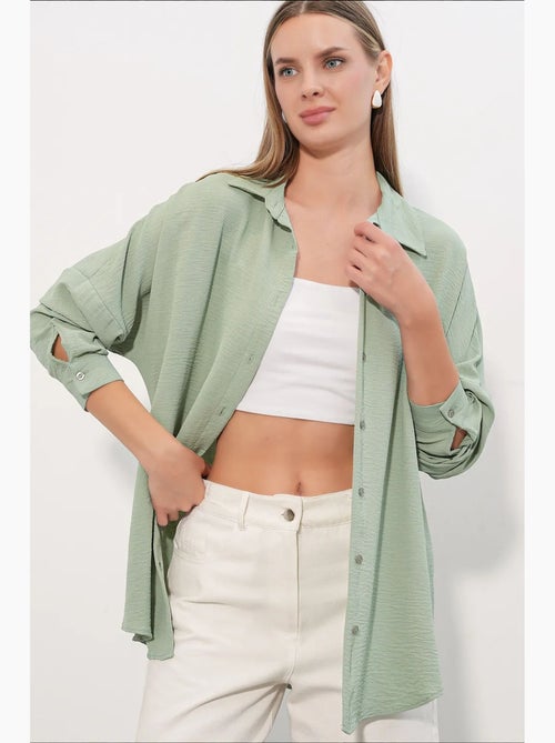 Camicia da donna in poliestere elasticizzato bdart - Kiabi Camicia da donna in poliestere elasticizzato bdart - Kiabi