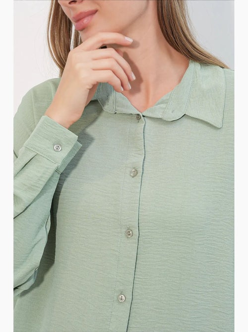 Camicia da donna in poliestere elasticizzato bdart - Kiabi Camicia da donna in poliestere elasticizzato bdart - Kiabi
