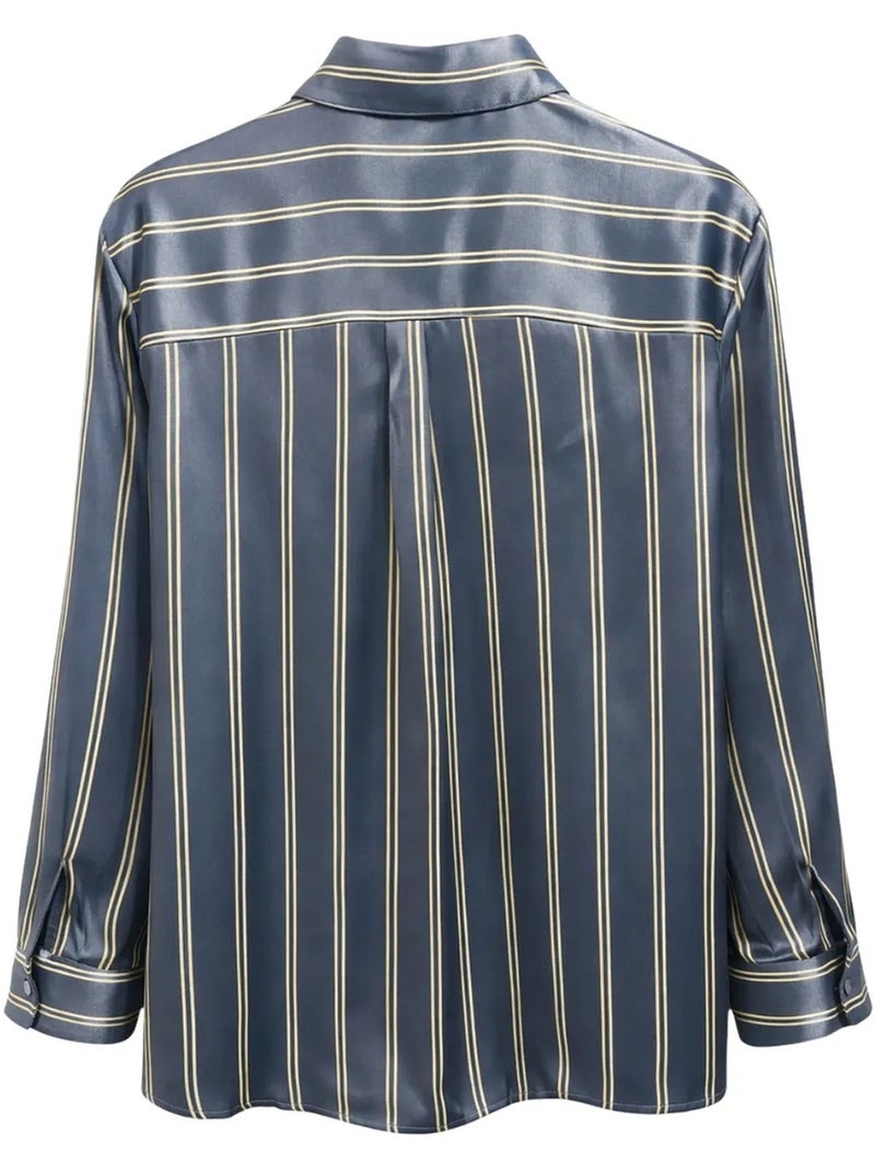 Camicia da donna in poliestere mixray Blu marino - Kiabi
