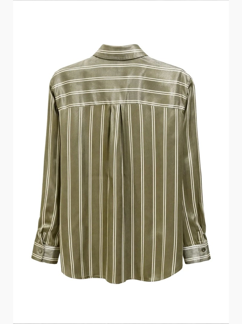 Camicia da donna in poliestere mixray Cachi - Kiabi