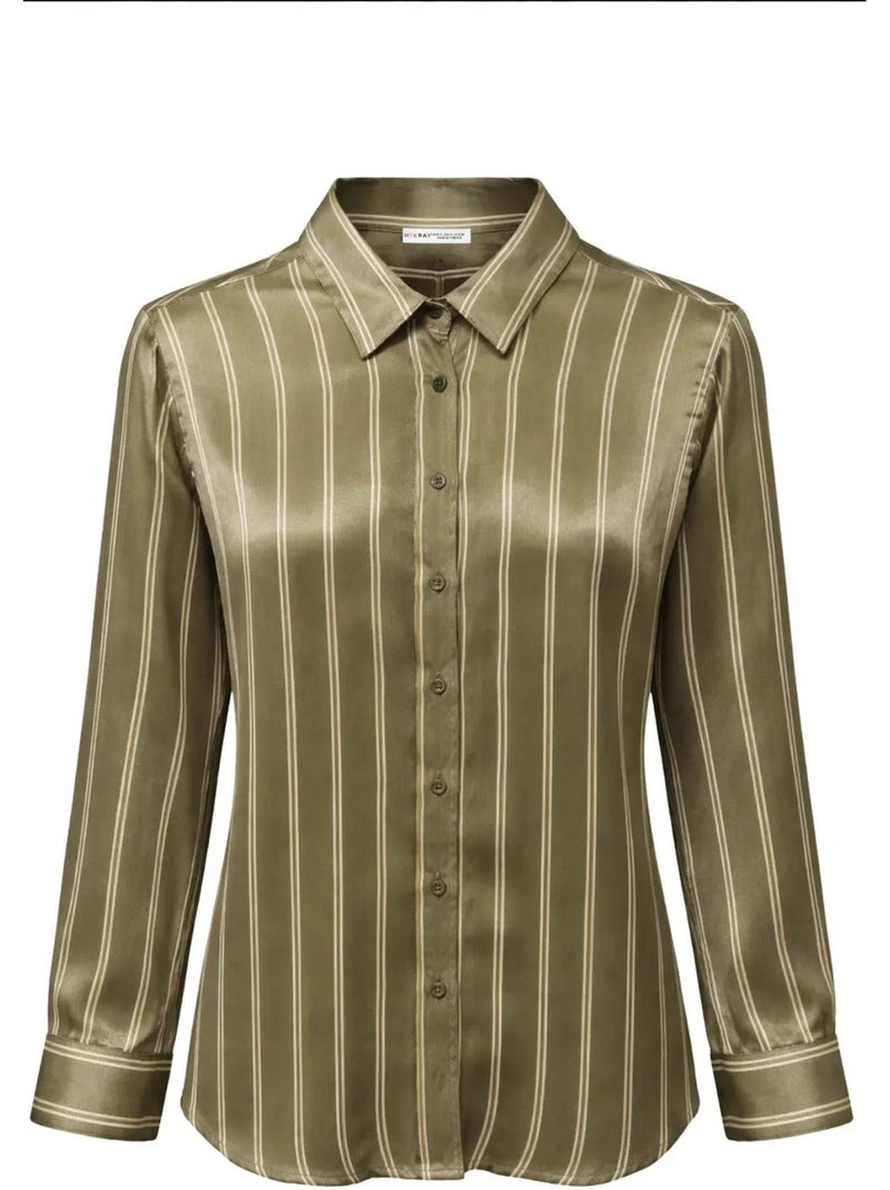 Camicia da donna in poliestere mixray Cachi - Kiabi