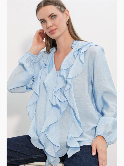 Camicia da donna in viscosa e nylon bdart - Kiabi Camicia da donna in viscosa e nylon bdart - Kiabi