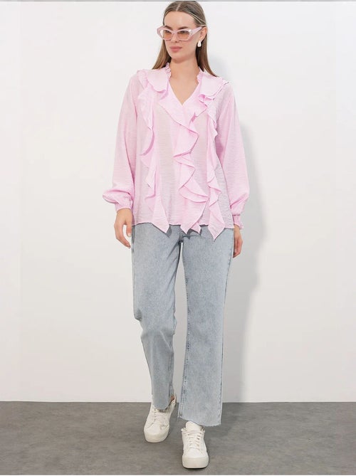Camicia da donna in viscosa e nylon bdart - Kiabi Camicia da donna in viscosa e nylon bdart - Kiabi