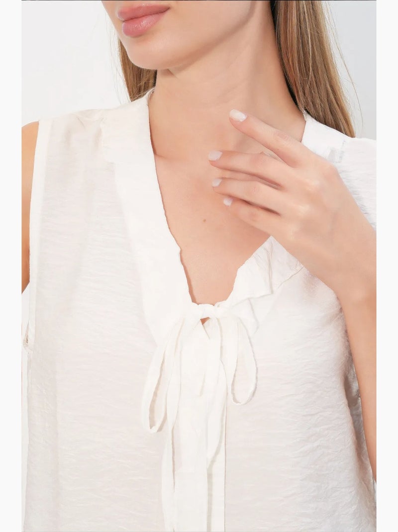 Camicia da donna in viscosa-nylon bdart Bianco - Kiabi