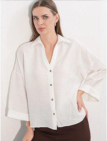 Camicia da donna in viscosa-nylon bdart