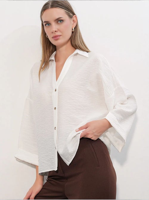 Camicia da donna in viscosa-nylon bdart - Kiabi Camicia da donna in viscosa-nylon bdart - Kiabi