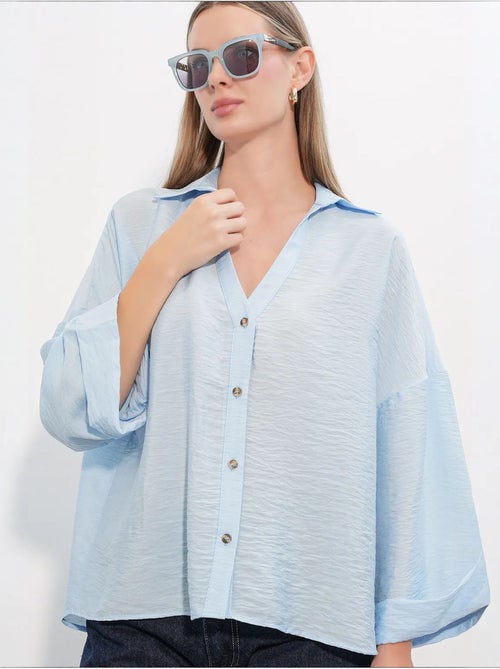 Camicia da donna in viscosa-nylon bdart - Kiabi Camicia da donna in viscosa-nylon bdart - Kiabi