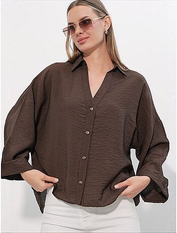 Camicia da donna in viscosa-nylon bdart