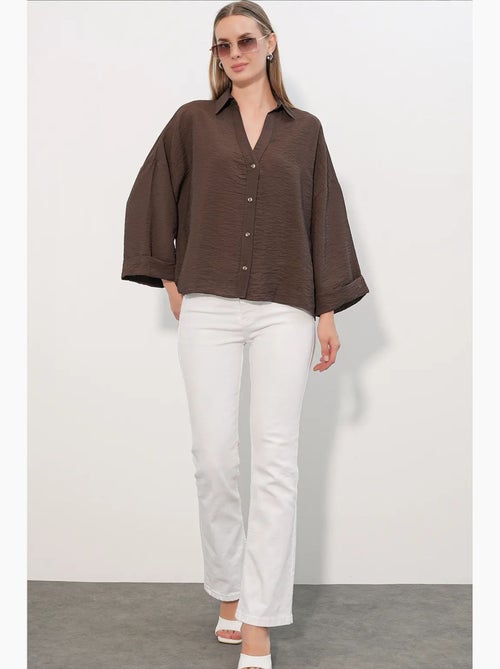 Camicia da donna in viscosa-nylon bdart - Kiabi Camicia da donna in viscosa-nylon bdart - Kiabi