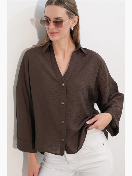 Camicia da donna in viscosa-nylon bdart - Kiabi Camicia da donna in viscosa-nylon bdart - Kiabi