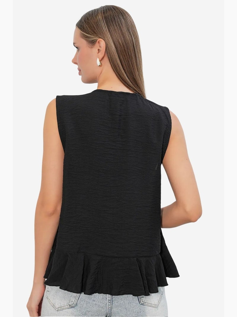 Camicia da donna in viscosa-nylon bdart Nero - Kiabi