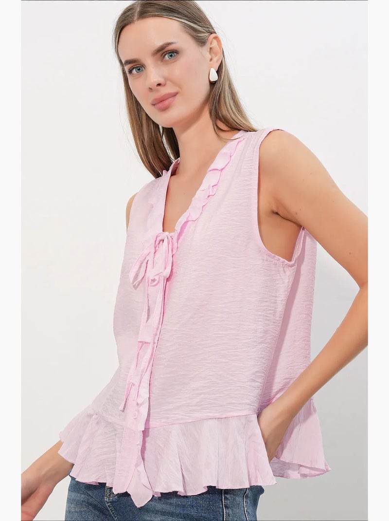 Camicia da donna in viscosa-nylon bdart Rosa chiaro - Kiabi