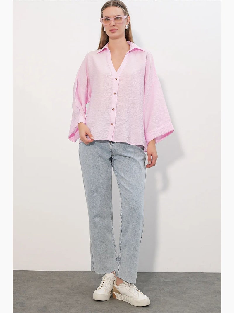 Camicia da donna in viscosa-nylon bdart Rosa chiaro - Kiabi