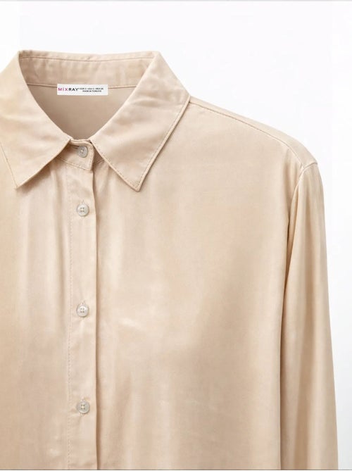 Camicia da donna in viscosa-poliestere mixray - Kiabi Camicia da donna in viscosa-poliestere mixray - Kiabi