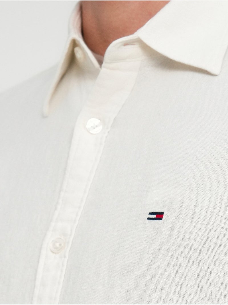Camicia da infilare - Tommy Hilfiger Ecru - Kiabi