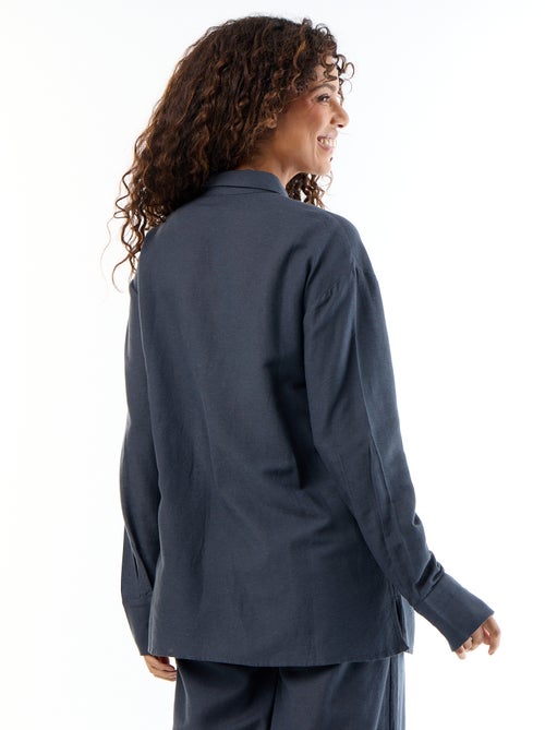Camicia da maternità in lino misto - Kiabi
