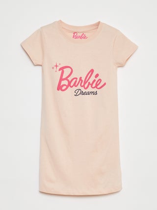 Camicia da notte a maniche corte 'Barbie'