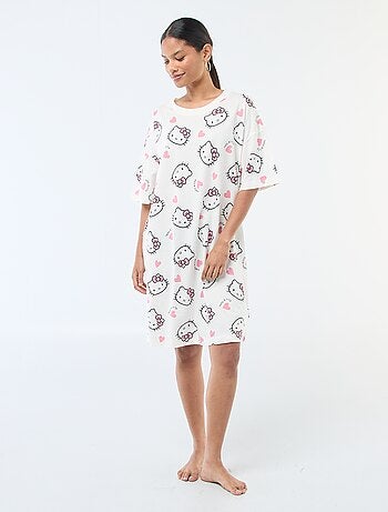 Camicia da notte a T-shirt 'Hello Kitty'