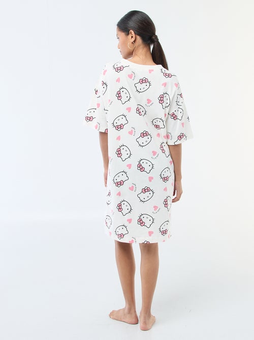 Camicia da notte a T-shirt 'Hello Kitty' - Kiabi
