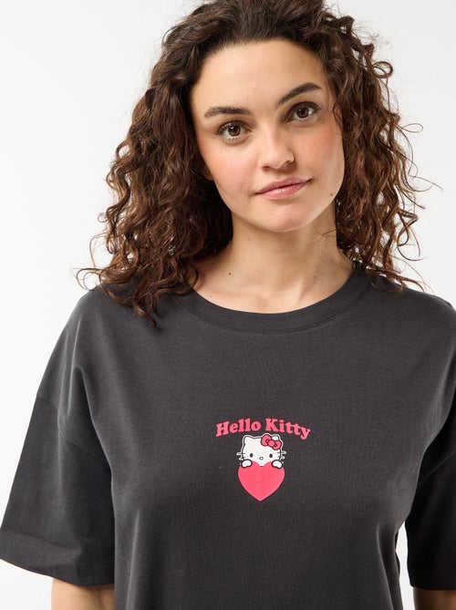 Camicia da notte a t-shirt "Hello Kitty" - Kiabi