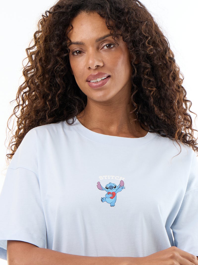 Camicia da notte a t-shirt 'Winnie' Blu - Kiabi