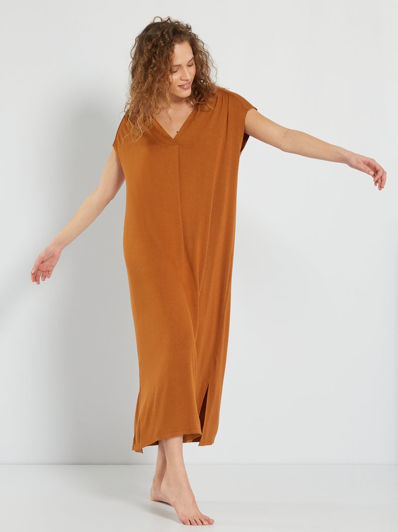 Camicia da notte ARANCIONE - Kiabi