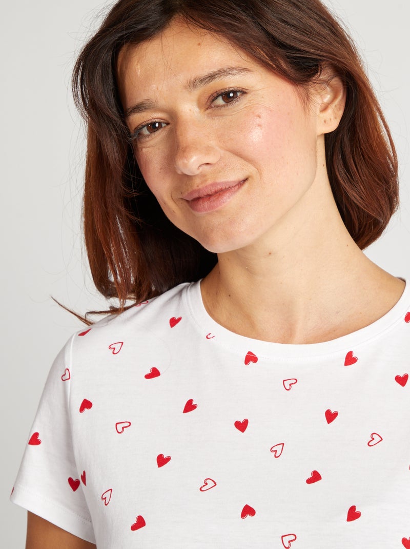 Camicia da notte BIANCO - Kiabi