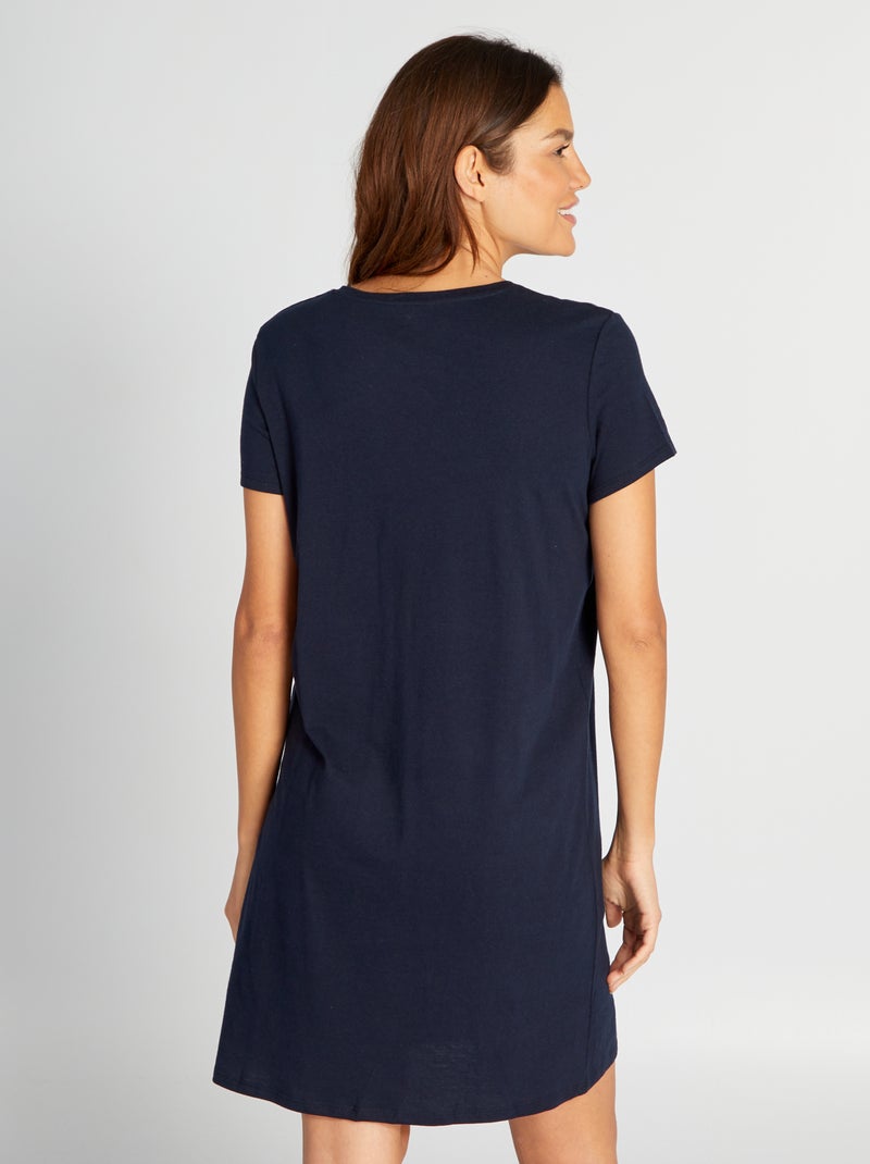 Camicia da notte BLU - Kiabi