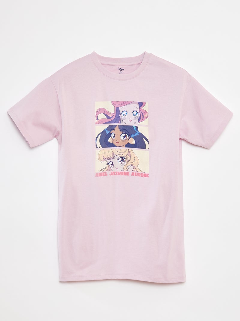 Camicia da notte con stampa 'Disney' VIOLA - Kiabi